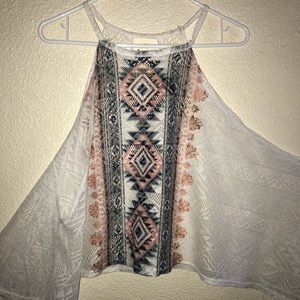 KNIT HALTER TOP RUE21